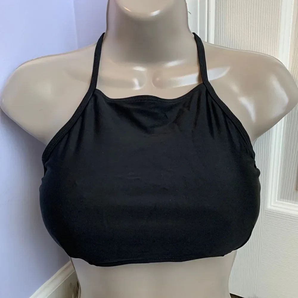 Express Swimsuit Top Bra Swimwear Black L
